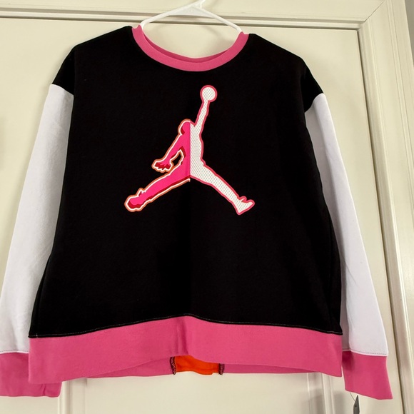 Nike Air Jordan Jumpman Girls Sweatshirt - NWT - Picture 4 of 7